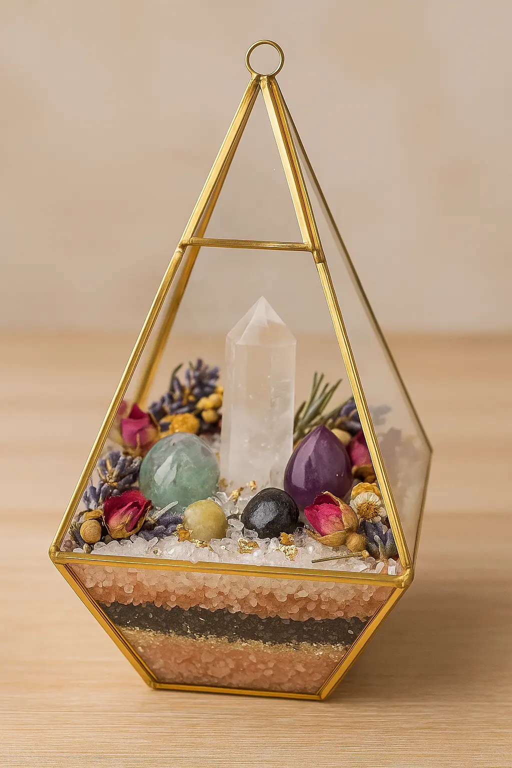 Crystal Charging Terrarium