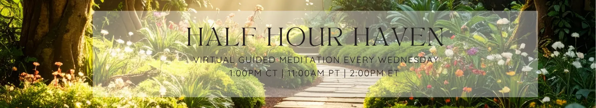 Half Hour Haven Banner