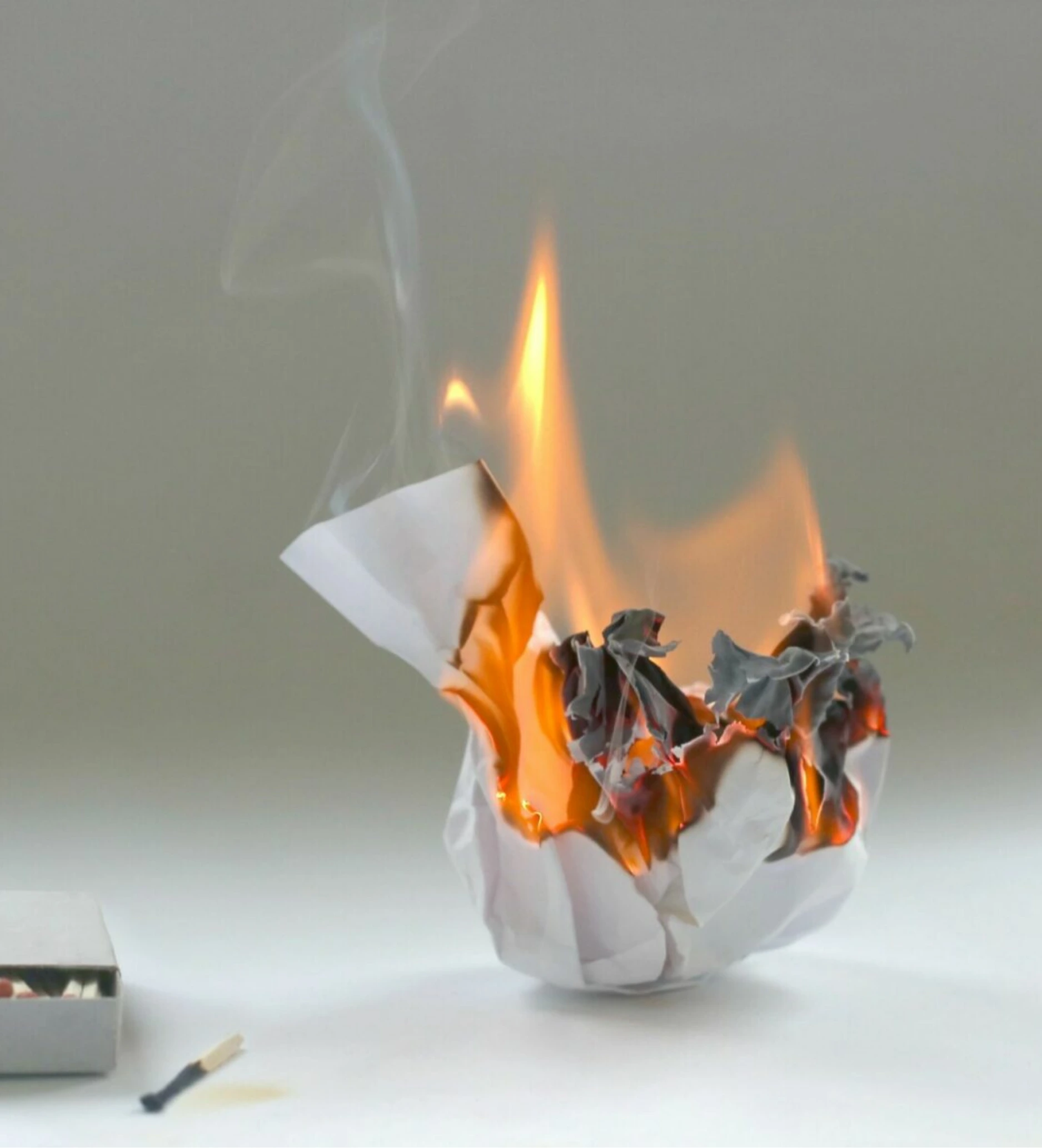 Burning Paper